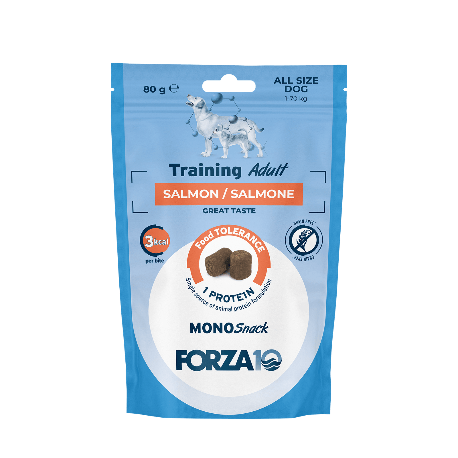 Monosnack Training Adult ar lasi 80g