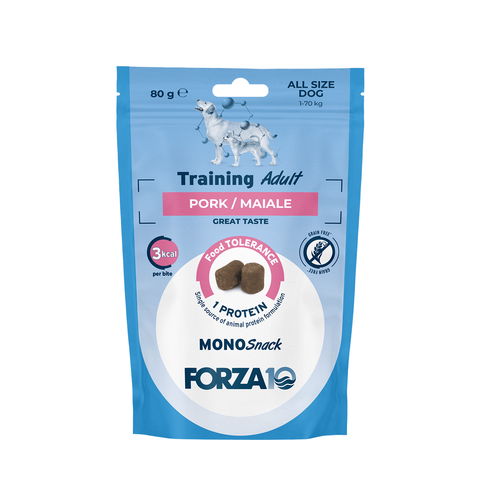Monosnack Training Adult ar cūku 80g