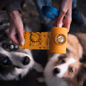 Kiwi Walker izkārnījumu maisiņu turētājs un maisiņi